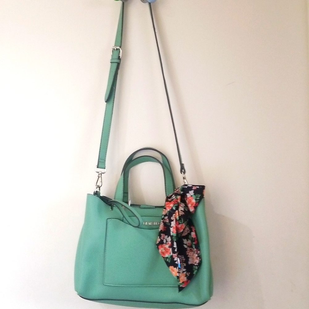 Tote Bag with Scarf Tie